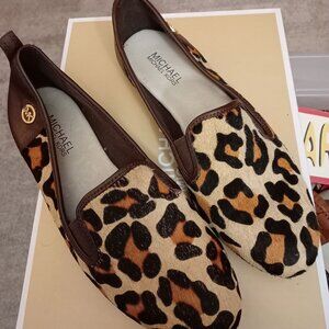 Michael Kors leopard print flats